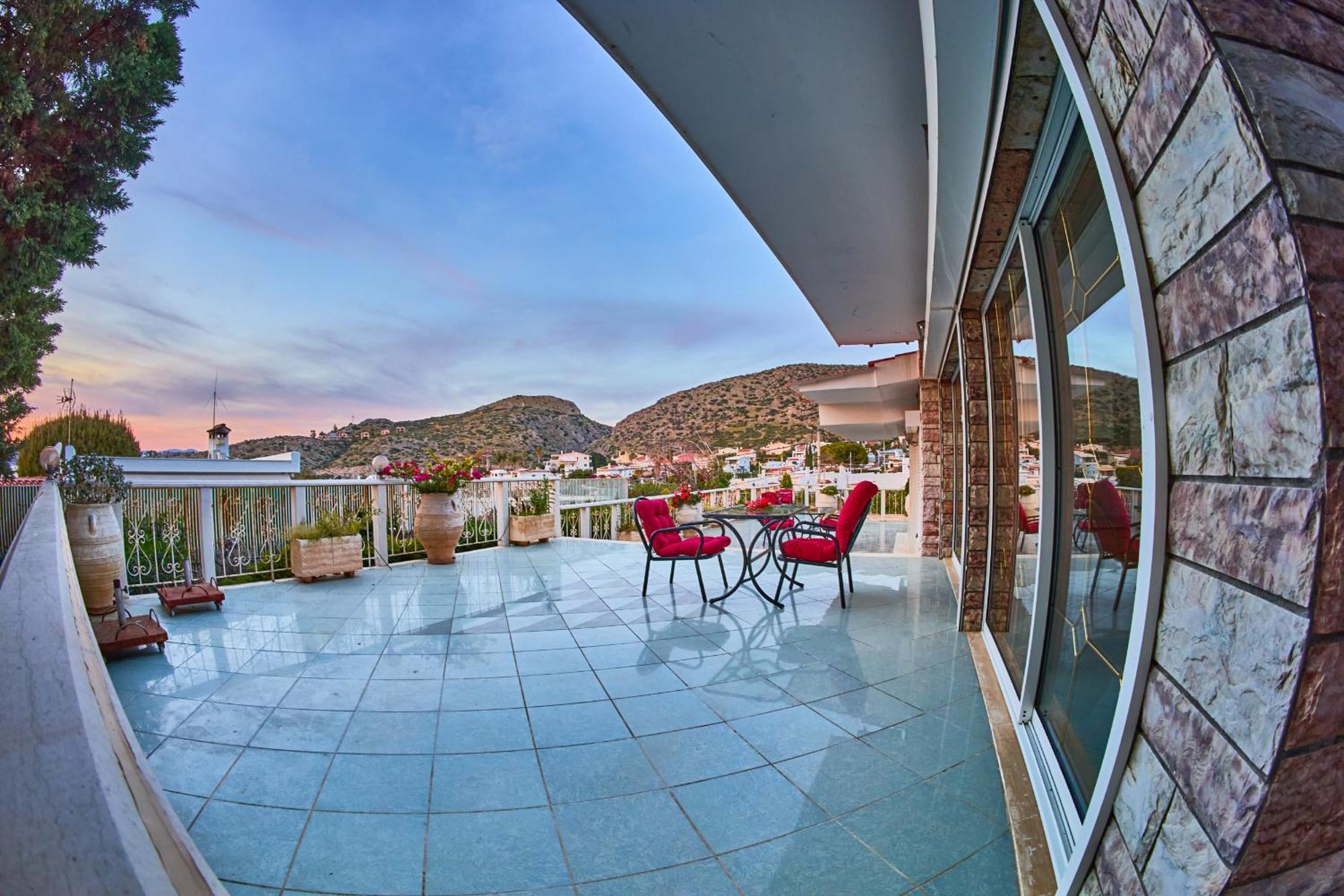 The Mardim Villa Sounion Esterno foto