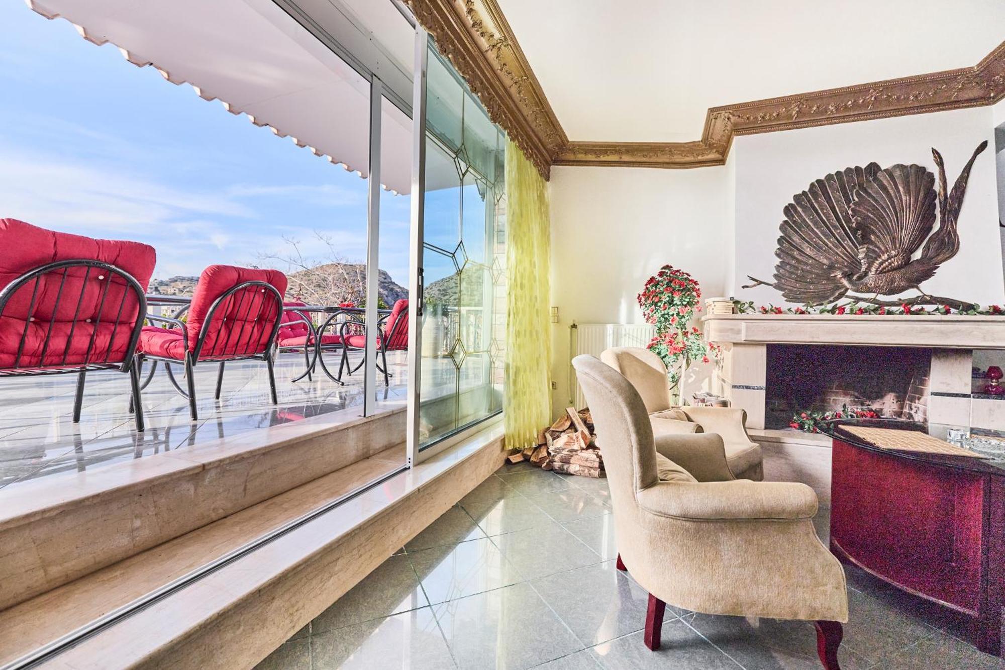 The Mardim Villa Sounion Esterno foto
