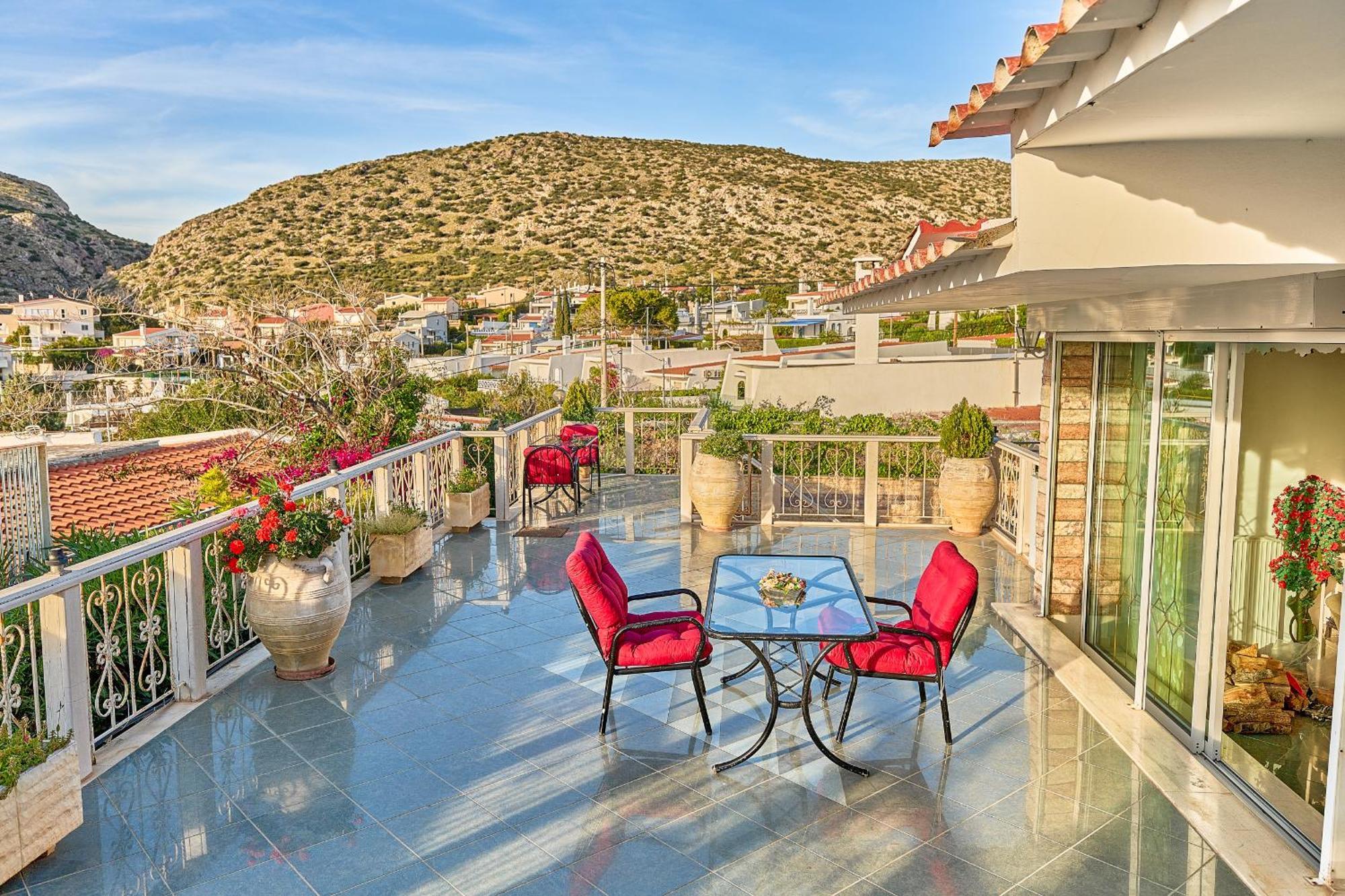 The Mardim Villa Sounion Esterno foto
